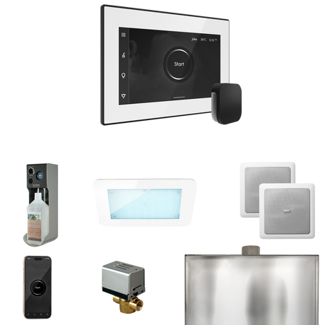 Mr. Steam XDream Steam Shower Control Package with iSteamX Control and Steamhead Mr. Steam