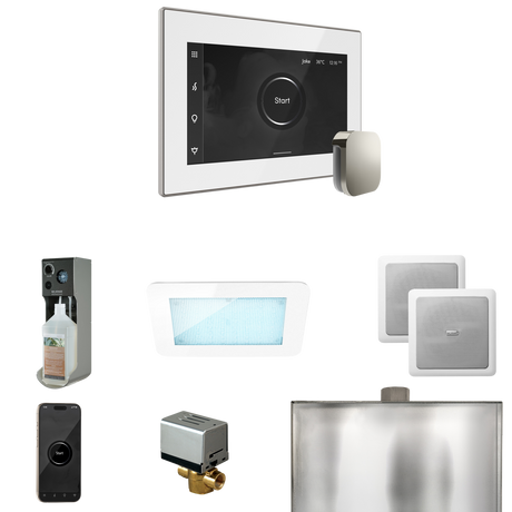 Mr. Steam XDream Steam Shower Control Package with iSteamX Control and Steamhead Mr. Steam