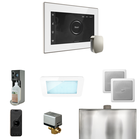 Mr. Steam XDream Steam Shower Control Package with iSteamX Control and Steamhead Mr. Steam