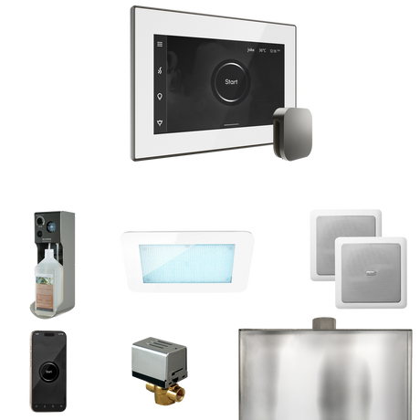 Mr. Steam XDream Steam Shower Control Package with iSteamX Control and Steamhead Mr. Steam