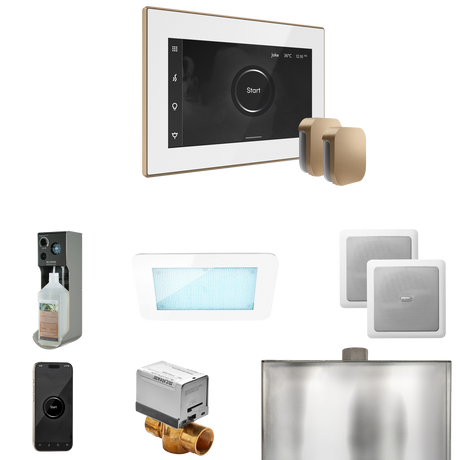 Mr. Steam XDream Max Steam Shower Control Package with iSteamX Control and Steamhead Mr. Steam