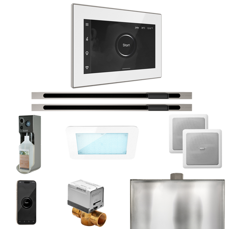 Mr. Steam XDream Max Steam Shower Control Package with iSteamX Control and Linear Steamhead Mr. Steam