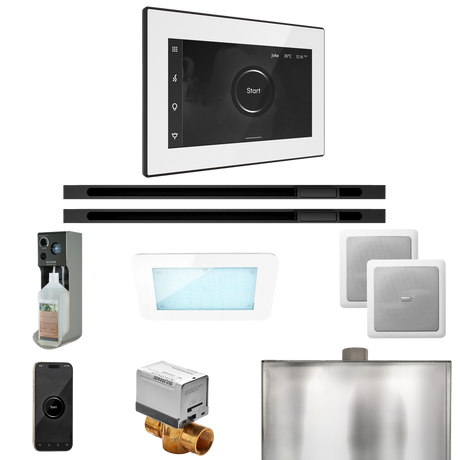 Mr. Steam XDream Max Steam Shower Control Package with iSteamX Control and Linear Steamhead Mr. Steam