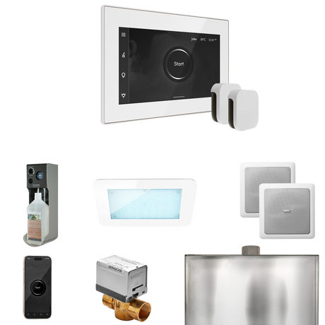 Mr. Steam XDream Max Steam Shower Control Package with iSteamX Control and Steamhead Mr. Steam