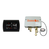 ThermaSol DSP-SIG-BK Digital Shower Package - SignaTouch Recessed Black Trim Control + Digital Shower Valve ThermaSol