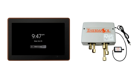 ThermaSol DSPU-TT15 Digital Shower Package - ThermaTouch2 15' Control + Digital Shower Valve ThermaSol