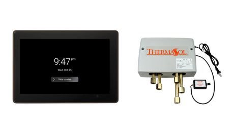 ThermaSol DSPU-TT15 Digital Shower Package - ThermaTouch2 15' Control + Digital Shower Valve ThermaSol