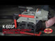 RIDGID 66492 K-60SP Sectional Machine with A-1 Operator's Mitt, A-12 Pin Key, and A-60-12 Rear Guide Hose