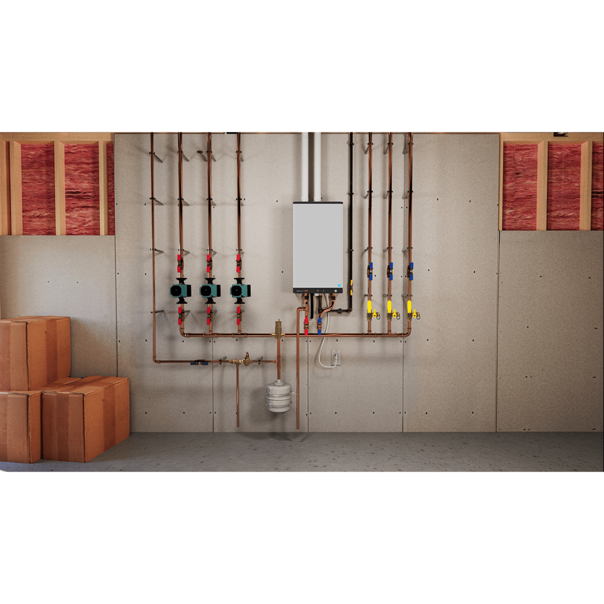 Rheem ThermaForce RHBH-L120i Super High-Efficiency Condensing Boilers Rheem