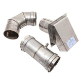 Takagi 4" Non-Combustible Sidewall Termination Kit with Condensate Trap (100112776) Takagi