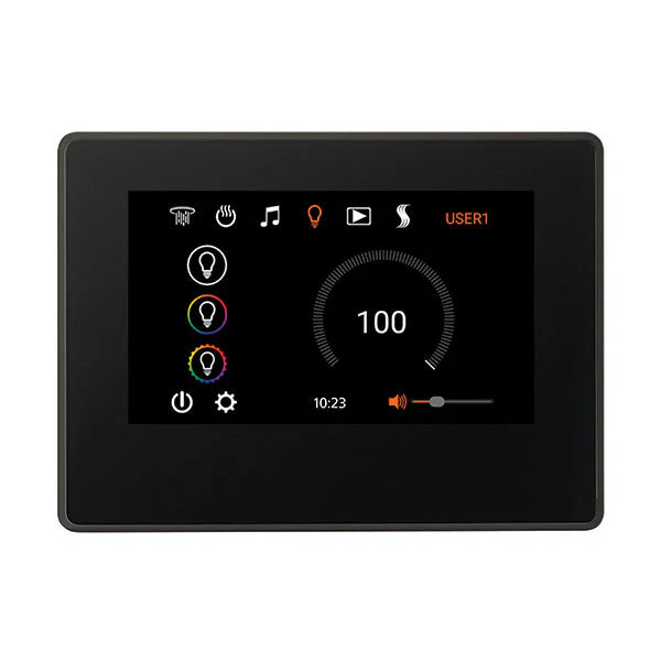 ThermaSol TT7V2-BK ThermaTouch2 7" Black Trim Control ThermaSol