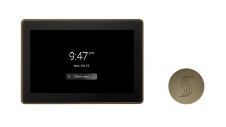 ThermaSol TT15-SVRD ThermaTouch2 15" Control + Round SteamVection Steam Head Kit ThermaSol