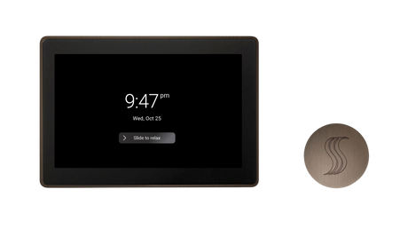 ThermaSol TT15-SVRD ThermaTouch2 15" Control + Round SteamVection Steam Head Kit ThermaSol