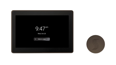 ThermaSol TT15-SVRD ThermaTouch2 15" Control + Round SteamVection Steam Head Kit ThermaSol