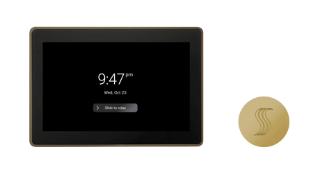 ThermaSol TT15-SVRD ThermaTouch2 15" Control + Round SteamVection Steam Head Kit ThermaSol