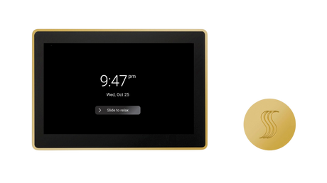 ThermaSol TT15-SVRD ThermaTouch2 15" Control + Round SteamVection Steam Head Kit ThermaSol