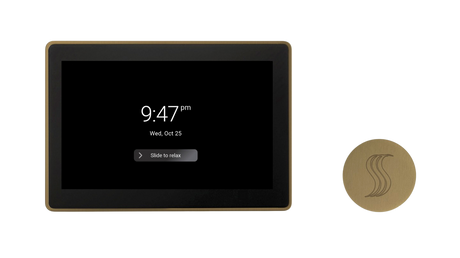 ThermaSol TT15-SVRD ThermaTouch2 15" Control + Round SteamVection Steam Head Kit ThermaSol