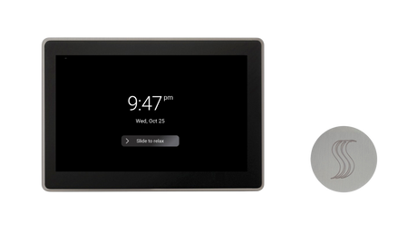 ThermaSol TT15-SVRD ThermaTouch2 15" Control + Round SteamVection Steam Head Kit ThermaSol