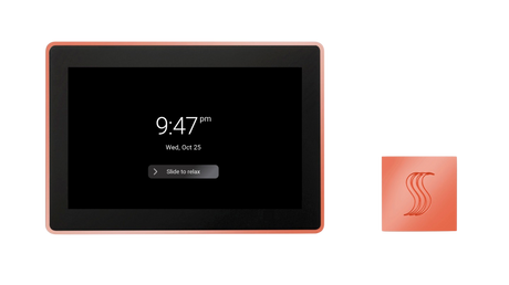 ThermaSol TT15-SVSQ ThermaTouch2 15" Control + Square SteamVection Steam Head Kit ThermaSol