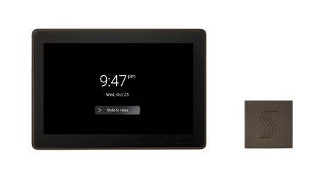 ThermaSol TT15-SVSQ ThermaTouch2 15" Control + Square SteamVection Steam Head Kit ThermaSol