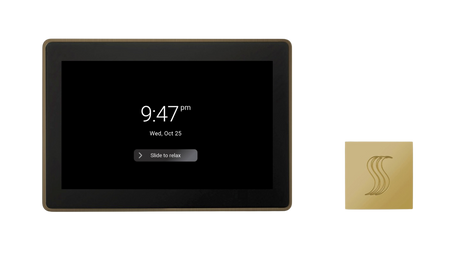 ThermaSol TT15-SVSQ ThermaTouch2 15" Control + Square SteamVection Steam Head Kit ThermaSol