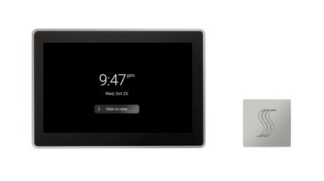 ThermaSol TT15-SVSQ ThermaTouch2 15" Control + Square SteamVection Steam Head Kit ThermaSol