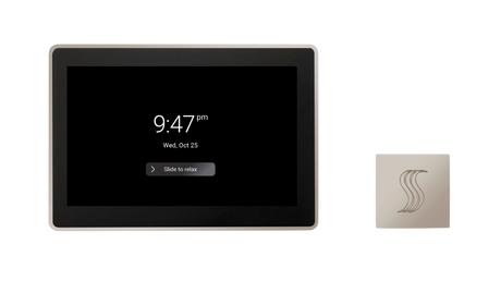 ThermaSol TT15-SVSQ ThermaTouch2 15" Control + Square SteamVection Steam Head Kit ThermaSol