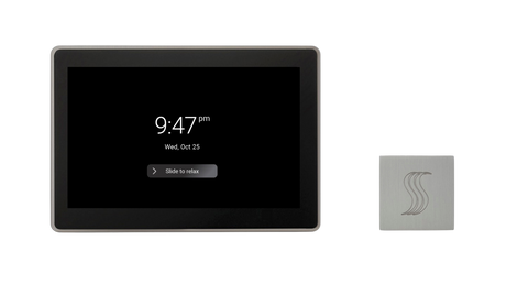 ThermaSol TT15-SVSQ ThermaTouch2 15" Control + Square SteamVection Steam Head Kit ThermaSol