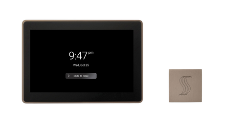 ThermaSol TT15-SVSQ ThermaTouch2 15" Control + Square SteamVection Steam Head Kit ThermaSol