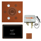 ThermaSol TWP15US Total Wellness Package - Serenity Advanced Square Rainhead + ThermaTouch2 15" Control + Digital Shower Valve + SteamVection Square Steam Head PlumbersCrib.com