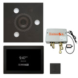 ThermaSol TWP15US Total Wellness Package - Serenity Advanced Square Rainhead + ThermaTouch2 15" Control + Digital Shower Valve + SteamVection Square Steam Head PlumbersCrib.com