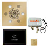 ThermaSol TWP15US Total Wellness Package - Serenity Advanced Square Rainhead + ThermaTouch2 15" Control + Digital Shower Valve + SteamVection Square Steam Head PlumbersCrib.com