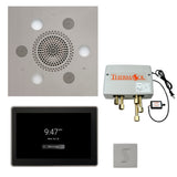 ThermaSol TWP15US Total Wellness Package - Serenity Advanced Square Rainhead + ThermaTouch2 15" Control + Digital Shower Valve + SteamVection Square Steam Head PlumbersCrib.com