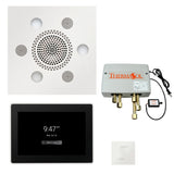 ThermaSol TWP15US Total Wellness Package - Serenity Advanced Square Rainhead + ThermaTouch2 15" Control + Digital Shower Valve + SteamVection Square Steam Head PlumbersCrib.com
