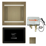 ThermaSol TWPH1415US Total Wellness Package - HydroVive 14 Rainhead + ThermaTouch2 15" Control + Digital Shower Valve + SteamVection Square Steam Head ThermaSol