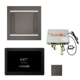 ThermaSol TWPH1415US Total Wellness Package - HydroVive 14 Rainhead + ThermaTouch2 15" Control + Digital Shower Valve + SteamVection Square Steam Head ThermaSol