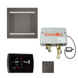 ThermaSol TWPH14SR Total Wellness Package - HydroVive 14 Rainhead + SignaTouch Wall Mount Control + Digital Shower Valve + SteamVection Square Steam Head ThermaSol