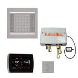 ThermaSol TWPH14SR Total Wellness Package - HydroVive 14 Rainhead + SignaTouch Wall Mount Control + Digital Shower Valve + SteamVection Square Steam Head ThermaSol