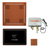 ThermaSol TWPH15US Total Wellness Package - HydroVive 18 Rainhead + ThermaTouch2 15" Control + Digital Shower Valve + SteamVection Square Steam Head ThermaSol