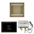 ThermaSol WH14SP15S Wellness Shower Package - HydroVive 14 Rainhead + ThermaTouch2 15" Control + Digital Shower Valve ThermaSol