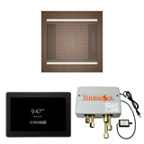 ThermaSol WH14SP15S Wellness Shower Package - HydroVive 14 Rainhead + ThermaTouch2 15" Control + Digital Shower Valve ThermaSol