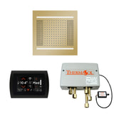 ThermaSol WH14SPSS Wellness Shower Package - HydroVive 14 Rainhead + SignaTouch Recessed Black Trim Control + Digital Shower Valve ThermaSol