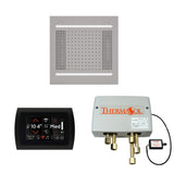 ThermaSol WH14SPSS Wellness Shower Package - HydroVive 14 Rainhead + SignaTouch Recessed Black Trim Control + Digital Shower Valve ThermaSol