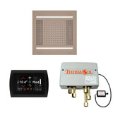 ThermaSol WH14SPSS Wellness Shower Package - HydroVive 14 Rainhead + SignaTouch Recessed Black Trim Control + Digital Shower Valve ThermaSol