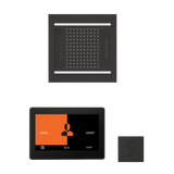 ThermaSol WH14STP10S Wellness Steam Package - HydroVive 14 Rainhead + ThermaTouch2 10" Control + SteamVection Square Steam Head ThermaSol