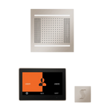 ThermaSol WH14STP10S Wellness Steam Package - HydroVive 14 Rainhead + ThermaTouch2 10" Control + SteamVection Square Steam Head ThermaSol