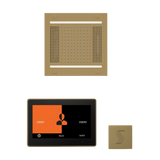 ThermaSol WH14STP10S Wellness Steam Package - HydroVive 14 Rainhead + ThermaTouch2 10" Control + SteamVection Square Steam Head ThermaSol