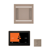 ThermaSol WH14STP10S Wellness Steam Package - HydroVive 14 Rainhead + ThermaTouch2 10" Control + SteamVection Square Steam Head ThermaSol