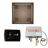 ThermaSol WHSPSR Wellness Shower Package - HydroVive 18 Rainhead + SignaTouch Wall Mount Control + Digital Shower Valve ThermaSol