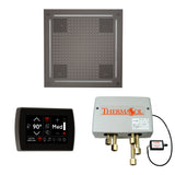 ThermaSol WHSPSR Wellness Shower Package - HydroVive 18 Rainhead + SignaTouch Wall Mount Control + Digital Shower Valve ThermaSol